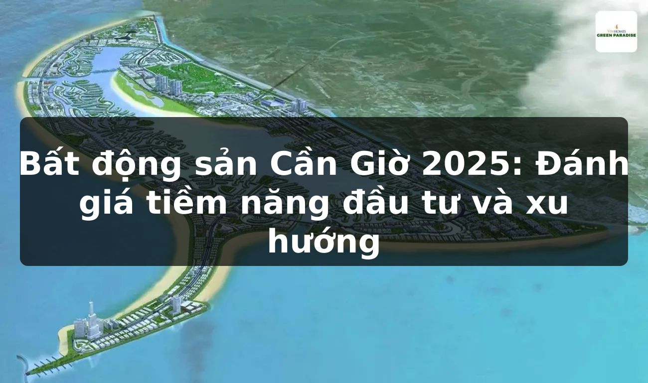 Bất động sản Cần Giờ 2025: Đánh giá tiềm năng đầu tư và xu hướng