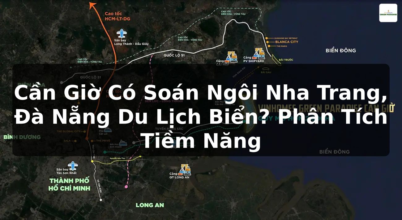 Cần Giờ Có Soán Ngôi Nha Trang, Đà Nẵng Du Lịch Biển? Phân Tích Tiềm Năng