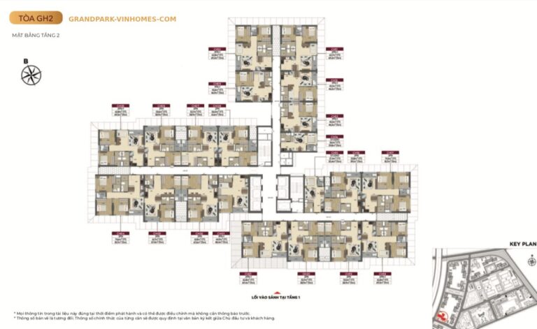 Căn hộ GH2 Glory Heights: Xem ngay mặt bằng chi tiết