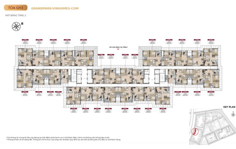 Căn hộ GH3 Glory Heights: Xem ngay mặt bằng chi tiết