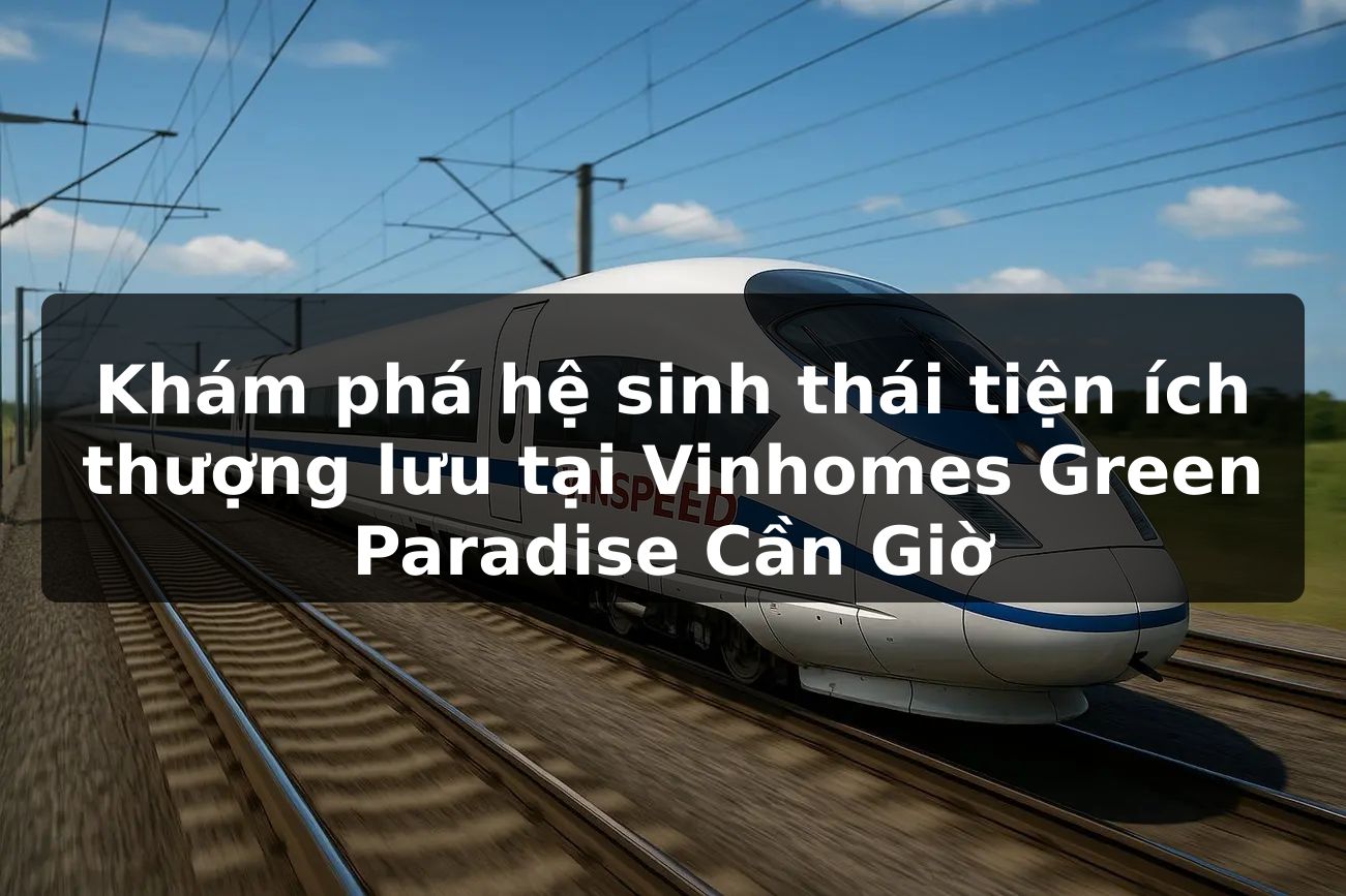 Khám phá hệ sinh thái tiện ích thượng lưu tại Vinhomes Green Paradise Cần Giờ