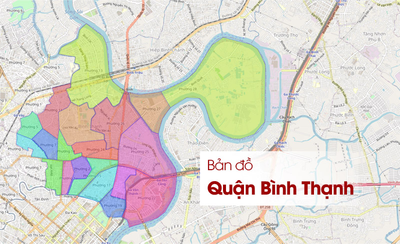 Lạc đường ở Bình Thạnh? Bản đồ này sẽ giúp bạn!
