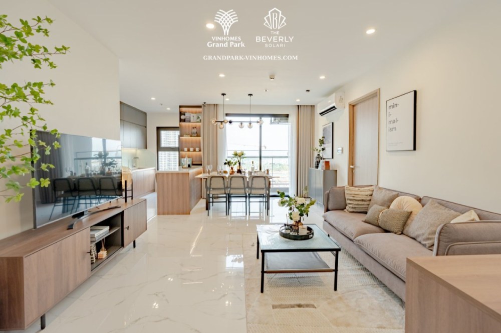 Nhà Mẫu The Beverly Solari: Thiết Kế Hiện Đại, Đầy Đủ Tiện Nghi