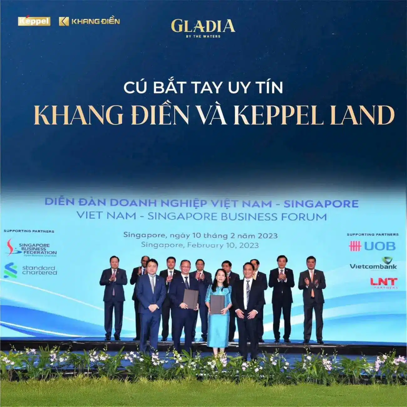 Sự kiện ra mắt dự án Gladia by the Waters tại TP.HCM