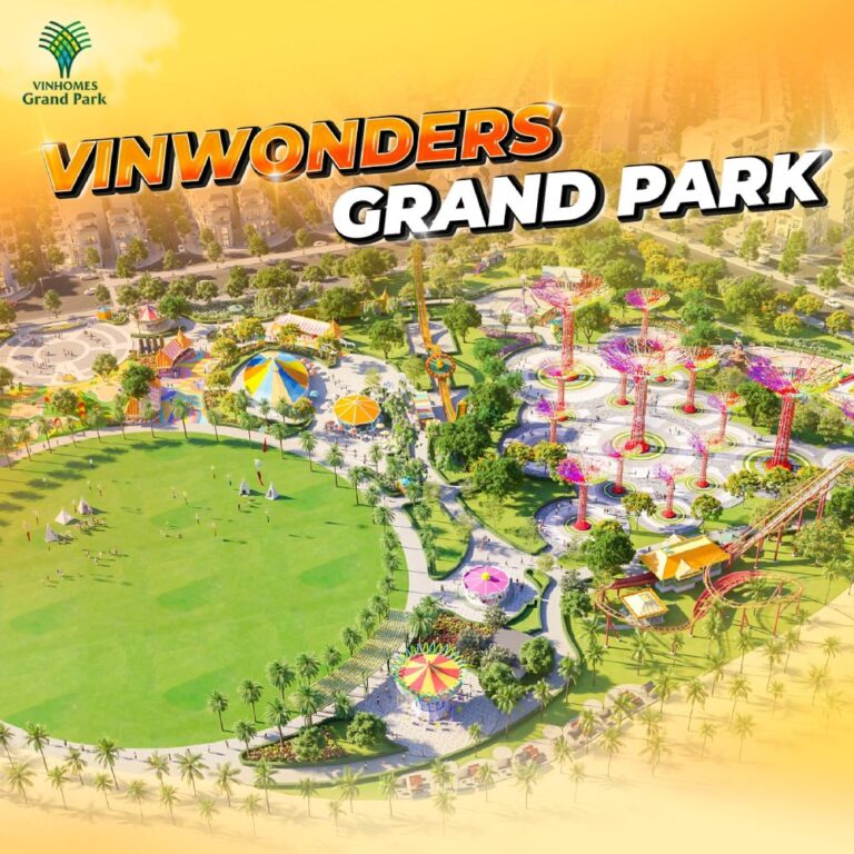 VinWonders Grand Park: Thế giới vui chơi giải trí 'khủng' ở TP.HCM