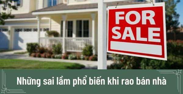 Tránh Mất Mát Khi Bán Nhà: Những Sai Lầm Cần Biết